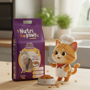 NUTRI PAWS CAT FOOD Chicken 1KG (ALL LIFE STAGE)