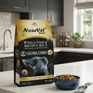 NourVet Gold Wild Fish & Brown Rice (1kg )