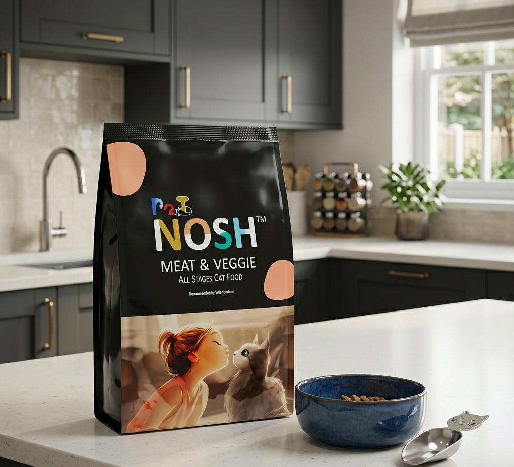 Pet NOSH Meat & Veggie All Stages Cat Food (1.2KG)