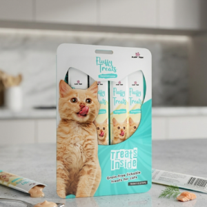 Fluffy Lick-Able Treat (Salmon Flavour)